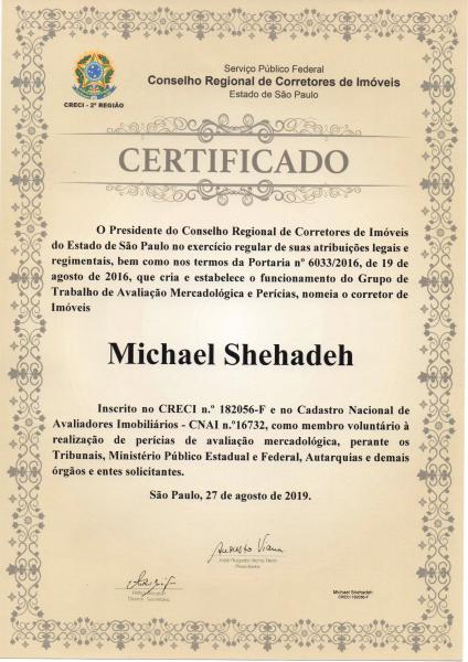 Corretor de Imóveis - Certificado